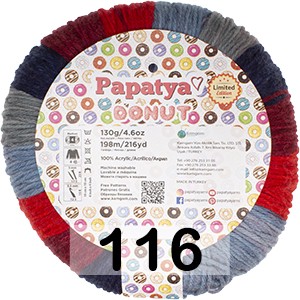 Пряжа Kamgarn DONUT PAPATYA