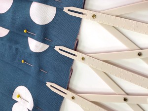 Линейка раздвижная для разметки на ткани HEMLINE