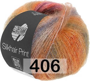 Пряжа Lana Grossa Silkhair Print