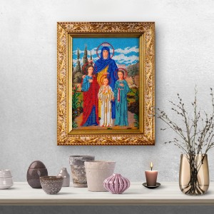 Набор для вышивания бисером Радуга Бисера В-179 Вера Надежда и Любовь, 19*26 см