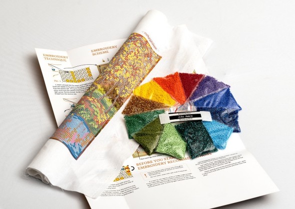 Набор для вышивания бисером Радуга Бисера В-179 Вера Надежда и Любовь, 19*26 см