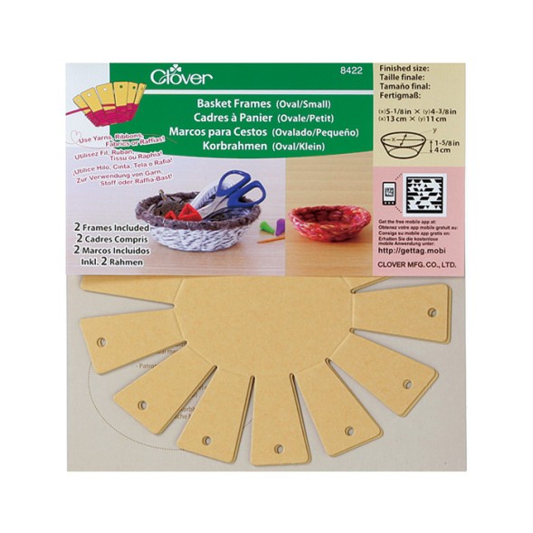 Набор маленьких форм для изготовления корзин Clover