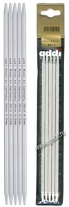 Спицы Addi чулочные алюминий