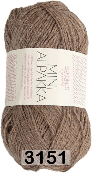 Пряжа Sandnes Garn Mini alpakka