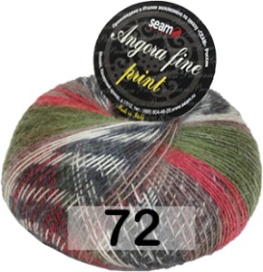 Пряжа Сеам Angora Fine Print