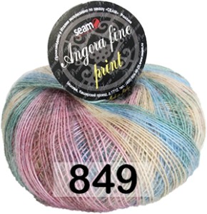 Пряжа Сеам Angora Fine Print