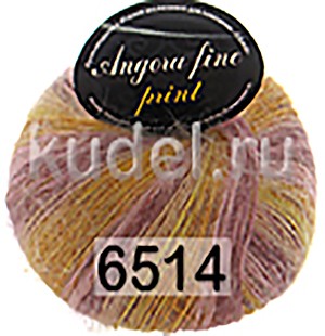 Пряжа Сеам Angora Fine Print