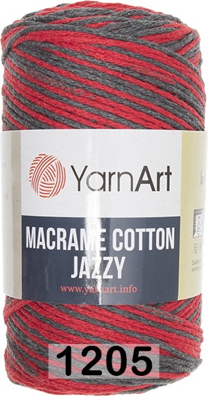 Пряжа Yarnart Macrame Cotton Jazzy