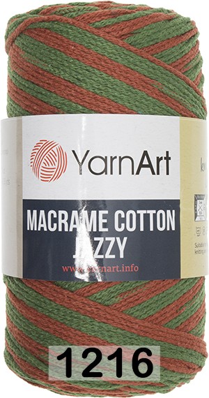 Пряжа Yarnart Macrame Cotton Jazzy