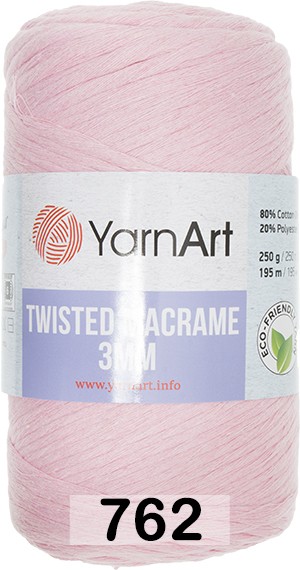 Пряжа Yarnart Macrame Twisted 3 Mm