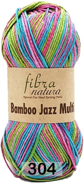 Пряжа Fibra Natura Bamboo Jazz multi