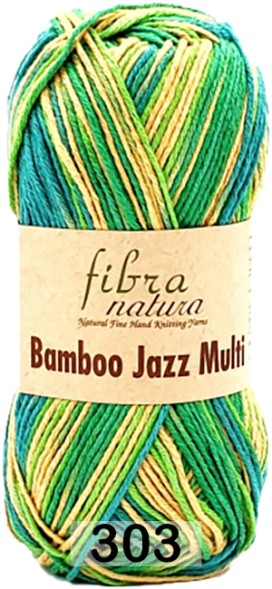 Пряжа Fibra Natura Bamboo Jazz multi