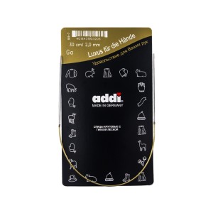 Спицы ADDI супергладкие круговые
