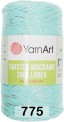 Пряжа Yarnart Macrame Twisted 3 Mm Lurex в Твери