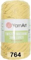 Пряжа Yarnart Macrame Twisted 3 Mm Lurex в Твери