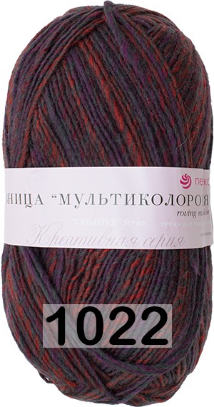 Пряжа Пехорка Ровница Мультиколоровая