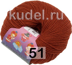 Пряжа Камтекс Карамелька