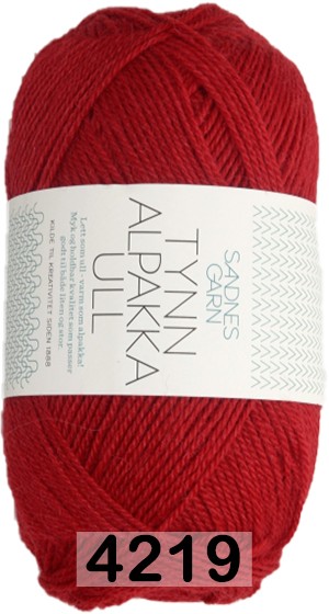 Пряжа Sandnes Garn Tynn alpakka ull