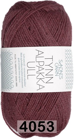 Пряжа Sandnes Garn Tynn alpakka ull