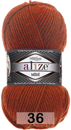 Пряжа Alize Superlana Midi в Санкт-Петербурге