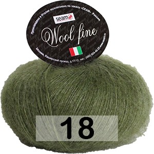 Пряжа Сеам Wool Fine