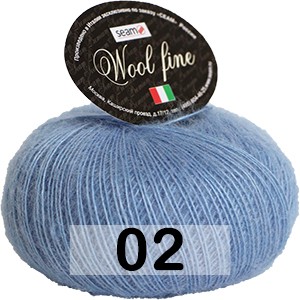 Пряжа Сеам Wool Fine
