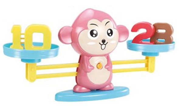 Развивающая игра математические весы &quot;Смышленые обезьянки&quot;.