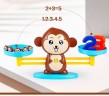 Развивающая игра математические весы "Смышленые обезьянки".
