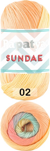 Пряжа Kamgarn Sundae Papatya