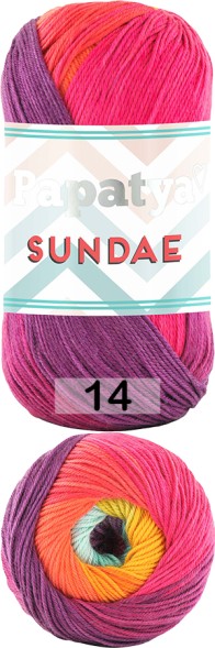 Пряжа Kamgarn Sundae Papatya