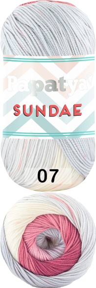 Пряжа Kamgarn Sundae Papatya