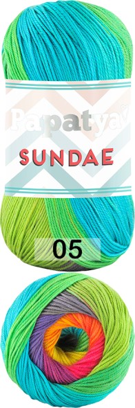 Пряжа Kamgarn Sundae Papatya