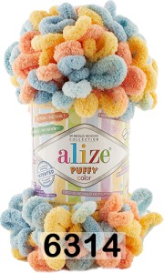Пряжа Alize Puffy Color