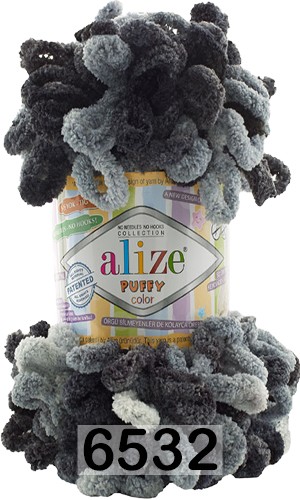 Пряжа Alize Puffy Color