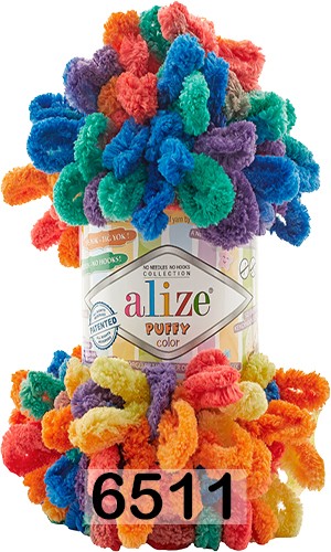 Пряжа Alize Puffy Color