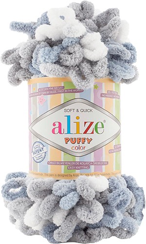 Пряжа Alize Puffy Color
