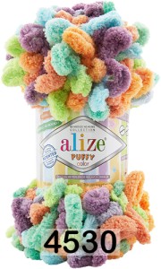 Пряжа Alize Puffy Color