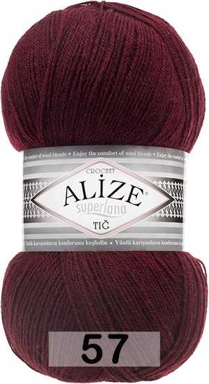 Пряжа Alize Superlana Tig