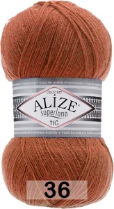 Пряжа Alize Superlana Tig