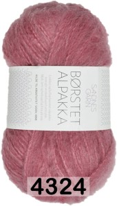 Пряжа Sandnes Garn Borstet alpakka