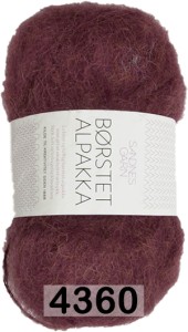 Пряжа Sandnes Garn Borstet alpakka