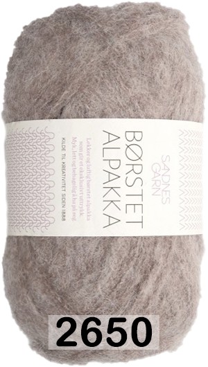 Пряжа Sandnes Garn Borstet alpakka
