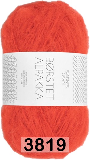 Пряжа Sandnes Garn Borstet alpakka