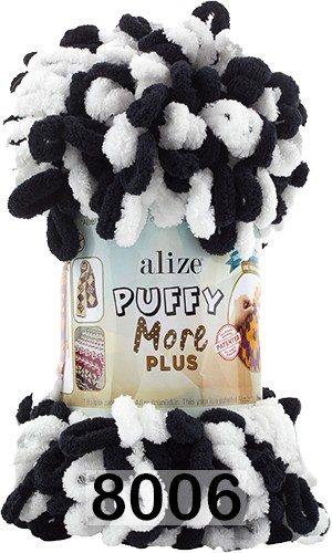 Пряжа Alize Puffy More Plus —