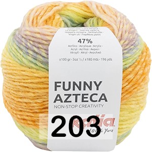 Пряжа Katia Funny Azteca