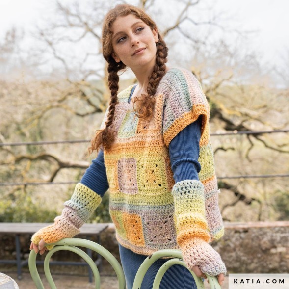 Пряжа Katia Funny Azteca