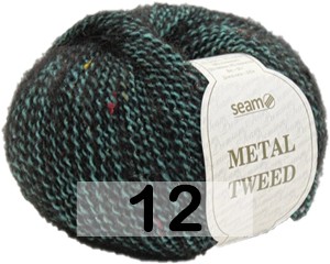 Пряжа Сеам METAL TWEED