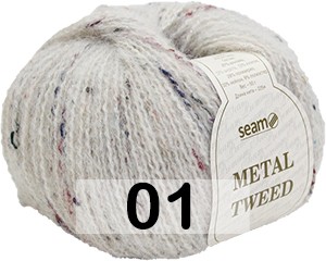 Пряжа Сеам METAL TWEED