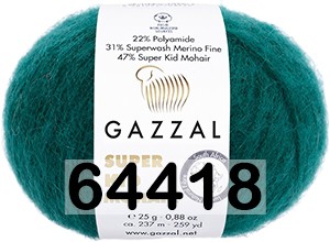 Пряжа Gazzal Super Kid Mohair в Якутске