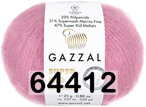 Пряжа Gazzal Super Kid Mohair в Якутске